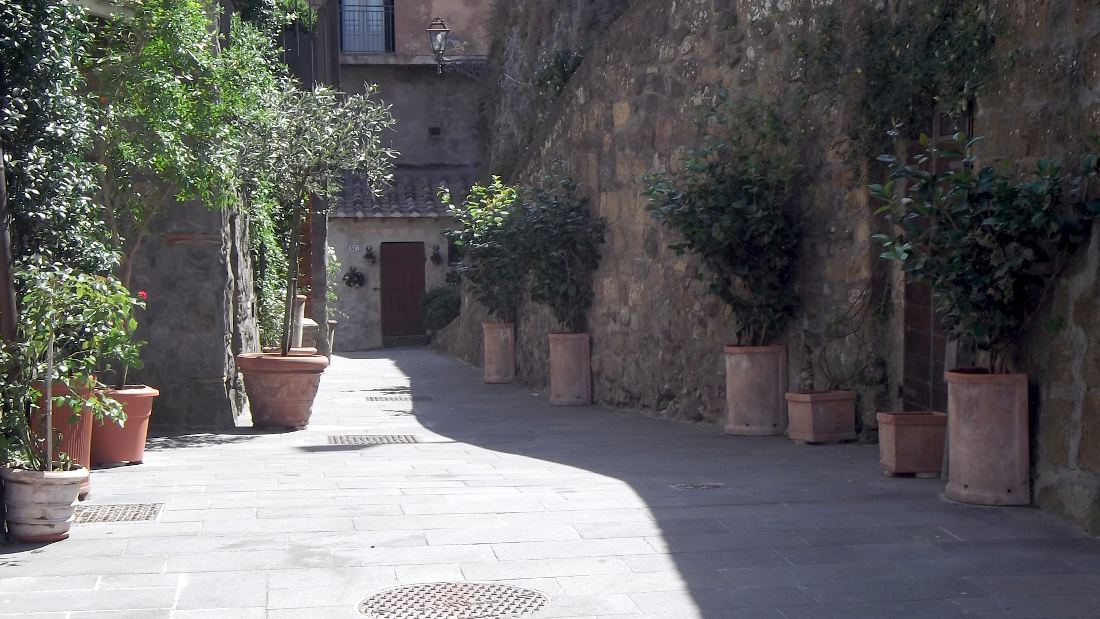 Gasse im historischen Zentrum von Marta